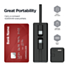 PowerPeak USB C-L Cable Key Chain Loop On Portable Power Bank (4500 mAh) (Only Ground Shipping)