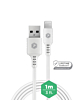 PowerPeak ECONOMY USB A-L Cable NON MFI (WHITE) (3ft) (12W) (Only Ground Shipping)