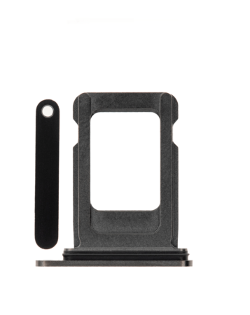 Shop the single SIM card tray in graphite for iPhone 13 Pro Max, 13 Pro, 12 Pro Max, and 12 Pro.

