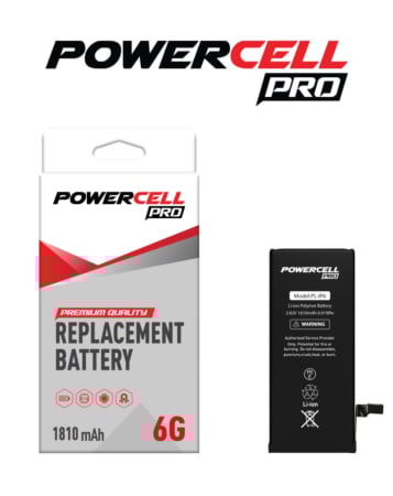 POWERCELL PRO Replacement Battery for iPhone 6 Battery (1810 mAh) (Only Ground Shipping)