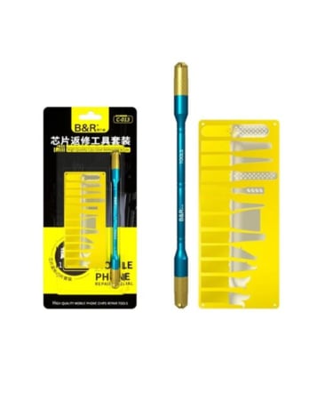 B&R C-013 13 in 1 Multi-Function CPU Glue Disassemble Knife Set