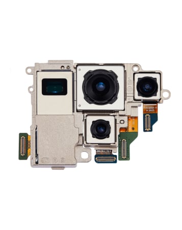 Stock up on the back camera for Galaxy S23 Ultra 5G, including wide, telephoto, periscope telephoto, and ultra wide lenses. US version.