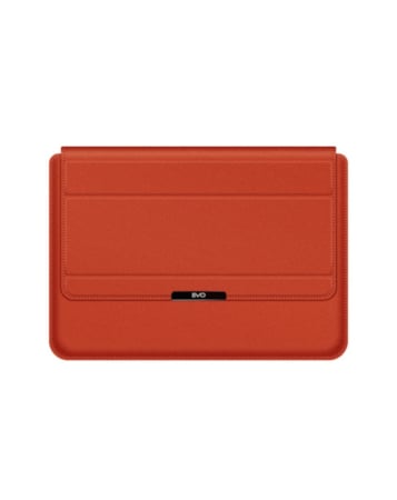 EVO Laptop & iPad 15" Leather Sleeve Pouch Bag - RED (Only Ground Shipping)