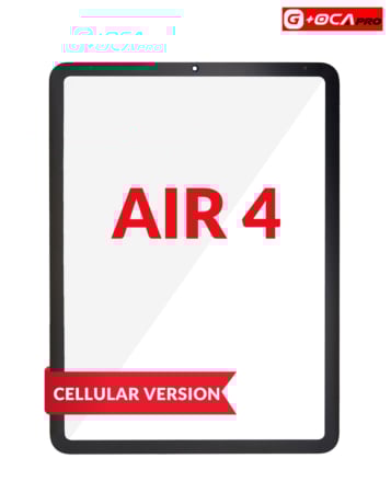 Front Glass with Touch Screen Digitizer (Premium) (Cellular Version) for iPad Air 4 / Air 5 (G+ Oca Pro)