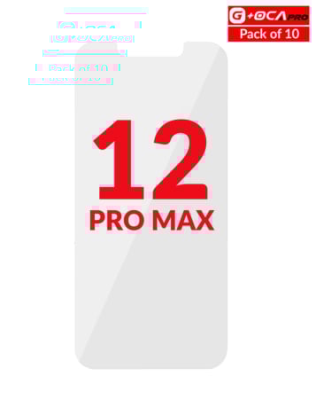 Shop the OCA only, pack of 10, for iPhone 12 Pro Max, G Plus OCA Pro.






