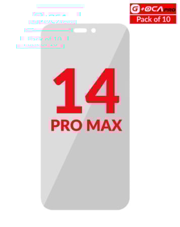 Stock up on the Polarizer Film for iPhone 14 Pro Max, pack of 10, G+ OCA Pro.

