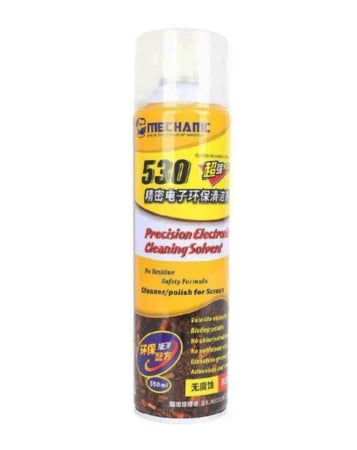 Mechanic 530 Precion Electronic Cleaning Solvent Cleaner (550ml) (Only Ground Shipping)