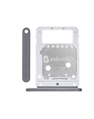Single Sim Card Tray for Galaxy Tab S7 Plus (T970 / T975 / T976) (MYSTIC BLACK)