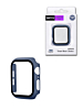 Hard PC Bumper Case with Tempered Glass for iWatch 44mm NAVY (Only Ground Shipping)