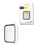 iWatch 44mm Hard PC Bumper Case with Tempered Glass - CLEAR (Only Ground Shipping)