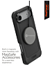 xBase Boulder MagSafe Heavy-Duty Case with Belt Clip - BLACK for iPhone Air (Only Ground Shipping)