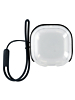 Galaxy Buds Pro / Buds 2 Pro / Buds 2 / Buds FE / Buds Live Transparent Case - CLEAR & BLACK (Only Ground Shipping)