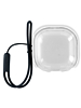 Galaxy Buds Pro / Buds 2 Pro / Buds 2 / Buds FE / Buds Live Transparent Case - CLEAR & WHITE (Only Ground Shipping)