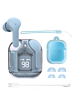 Mini Clear Sport Earbuds - LIGHT BLUE (Only Ground Shipping)