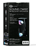 10W Bluetooth Angled Speaker with FM Radio - BLACK (Only Ground Shipping)