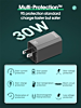 LDNIO A2527C Foldable USB A+C Adapter with USB C-C  Charging Cable (3ft) (30W) (Only Ground Shipping)