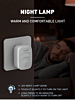 LDNIO A2425C QC3.0+PD Lamp USB A+C Wall Charger with USB C-L Non-MFI Cable (3ft) (20W) (Only Ground Shipping)