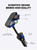 LDNIO C705Q Bluetooth 5.0 FM Transmitter Dual USB Car Charger with USB C Cable (Only Ground Shipping)