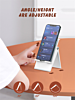 LDNIO MG07 Universal Foldable Phones & Tablets Holder (WHITE) (Only Ground Shipping)