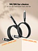 LDNIO LC921-240W PD-3.1 USB C-C Fast Charging Cable (BLACK) (6ft) (240W) (Only Ground Shipping)