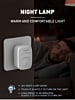 LDNIO A2425C QC3.0+PD Lamp USB A+C Wall Charger with USB A-C Cable (20W) (3ft) (Only Ground Shipping)