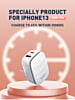 LDNIO A2425C QC3.0+PD Lamp USB A+C Wall Charger with USB A-C Cable (20W) (3ft) (Only Ground Shipping)