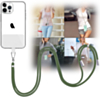 Mobile Phone Straps with Card Holder (2ft) - GREEN (Only Ground Shipping)