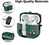 AirPods 1/2 Game Console Design TPU Case - GREEN (Only Ground Shipping)