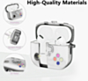 AirPods 1/2 Game Console Design TPU Case - WHITE (Only Ground Shipping)