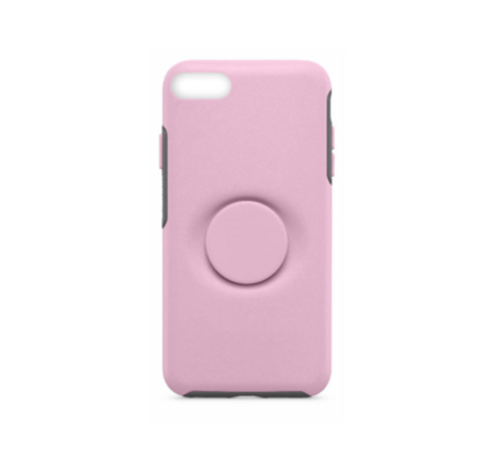 Dual Layer Heavy Duty Case with Pop Up Holder - PINK for iPhone 8P / 7P / 6SP / 6P (Only Ground Shipping)