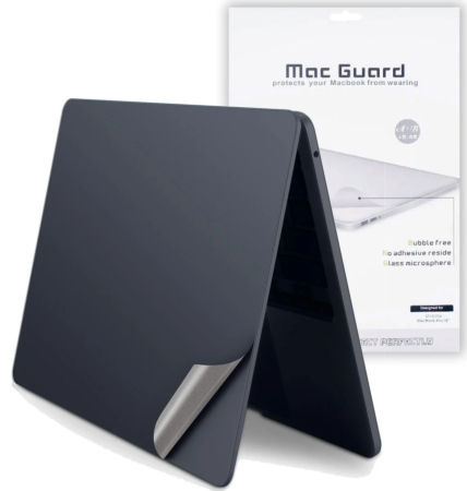 4in1 HD Anti-Scratch Complete Protective Film (MIDNIGHT) for Macbook Air (A2681) (Only Ground Shipping)