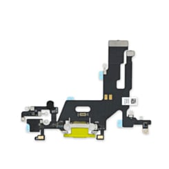 Order the Charging Port Flex Cable for iPhone 11 in yellow, aftermarket version.








