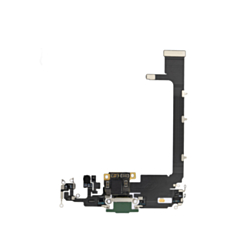 Order the charging port flex cable for iPhone 11 Pro Max in midnight green. It’s an aftermarket part.