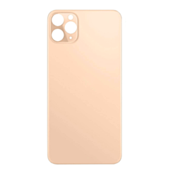 Back Glass with Bigger Camera Hole for iPhone 11 Pro (NO LOGO) (GOLD)