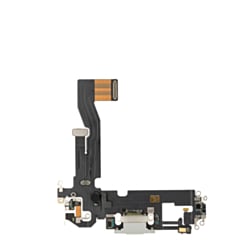 Stock up on the Charging Port Flex Cable for iPhone 12 Pro and 12 in Silver, Aftermarket.

