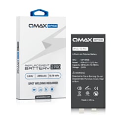 QMAX Base Replacement Battery for iPhone 12 / 12 Pro (Spot Weld Required) (2815 mAh) (Only Ground Shipping)