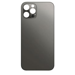 Back Glass with Bigger Camera Hole for iPhone 12 Pro Max (NO LOGO) (GRAPHITE)