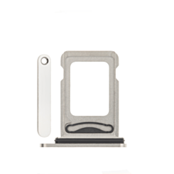 Dual Sim Card Tray for iPhone 12 Pro Max / 12 Pro (SILVER)