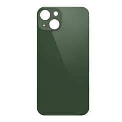 Back Glass with Bigger Camera Hole for iPhone 13 (NO LOGO) (GREEN)