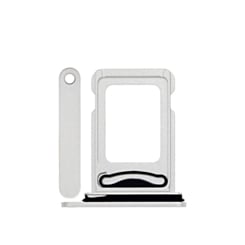 Dual SIM Card Tray for iPhone 13 (WHITE)