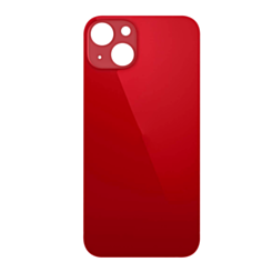 Back Glass with Bigger Camera Hole for iPhone 13 (NO LOGO) (RED)