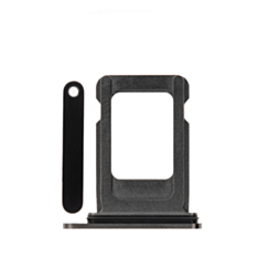 Single Sim Card Tray for iPhone 13 (BLACK)