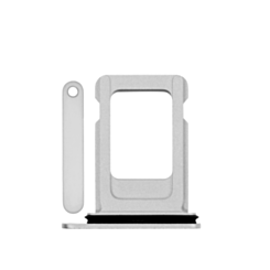 Single Sim Card Tray for iPhone 13 (WHITE)