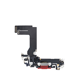Order the Charging Port Flex Cable for iPhone 13 Mini Red Aftermarket.