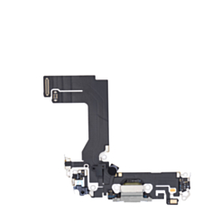 iPhone 13 Mini Charging Port Flex Cable with Board (SILVER) (OEM Pull)
