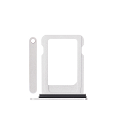 Single Sim Card Tray for iPhone 13 Mini (WHITE)