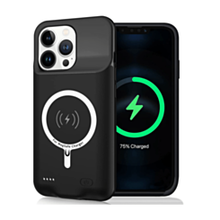 Slim Charging Case with Msafe Charging (8500 mAh) for iPhone 13 Pro Max (Only Ground Shipping)