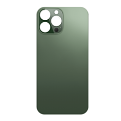 Back Glass with Bigger Camera Hole for iPhone 13 Pro Max (NO LOGO) (ALPINE GREEN)