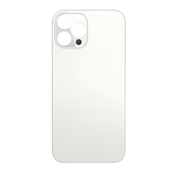 Back Glass with Bigger Camera Hole for iPhone 13 Pro Max (NO LOGO) (SILVER)