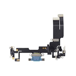 Buy the Aftermarket Charging Port Flex Cable for iPhone 14 in Blue.